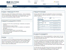 Tablet Screenshot of elb-solutions.com